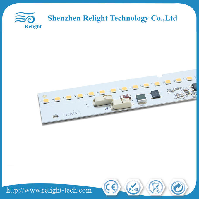 पैनल लाइट के लिए Dimmable 100 Lm / W 280 * 30mm 230V / 120V रैखिक LED AC मॉड्यूल